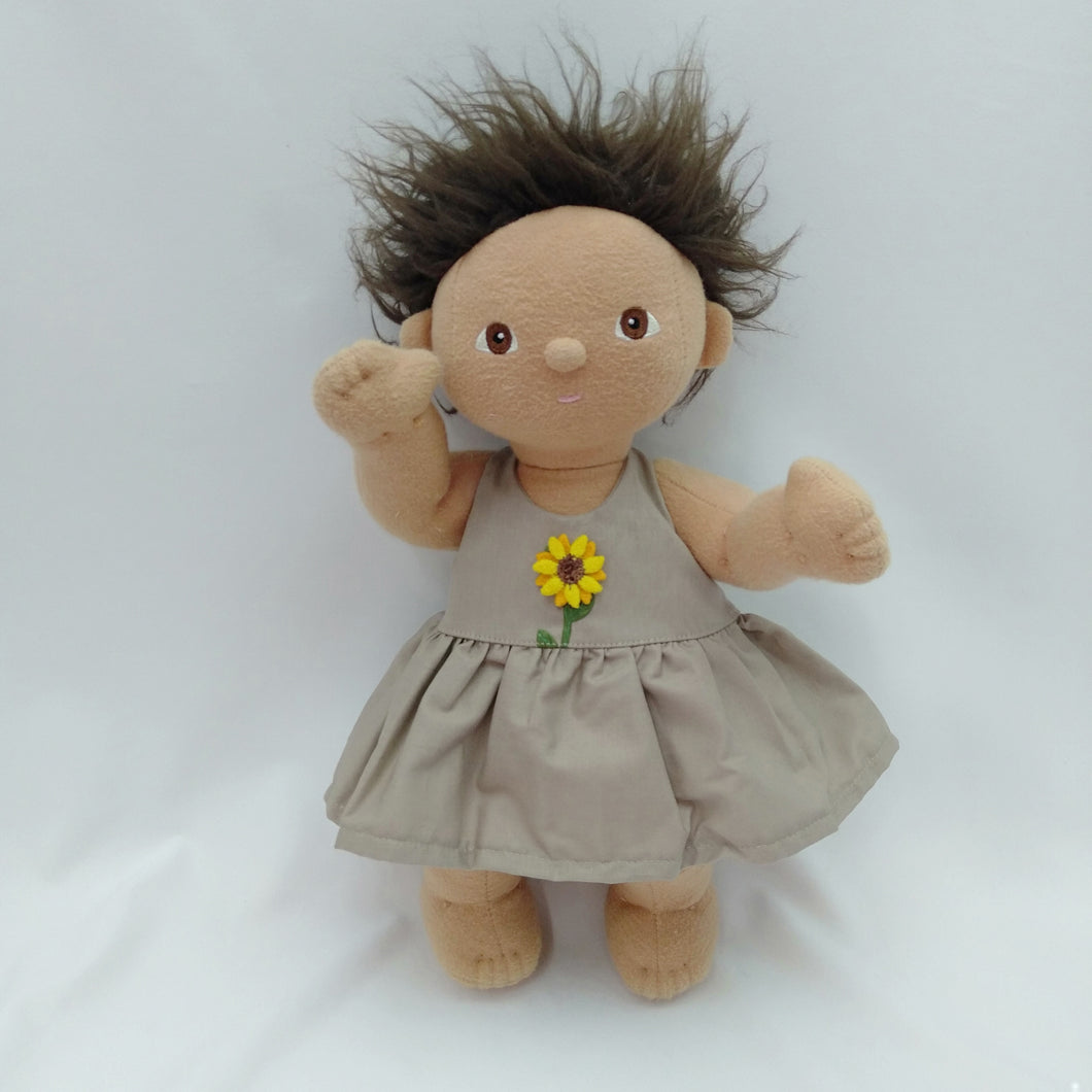 Dinkum Doll Dress - Sunflower