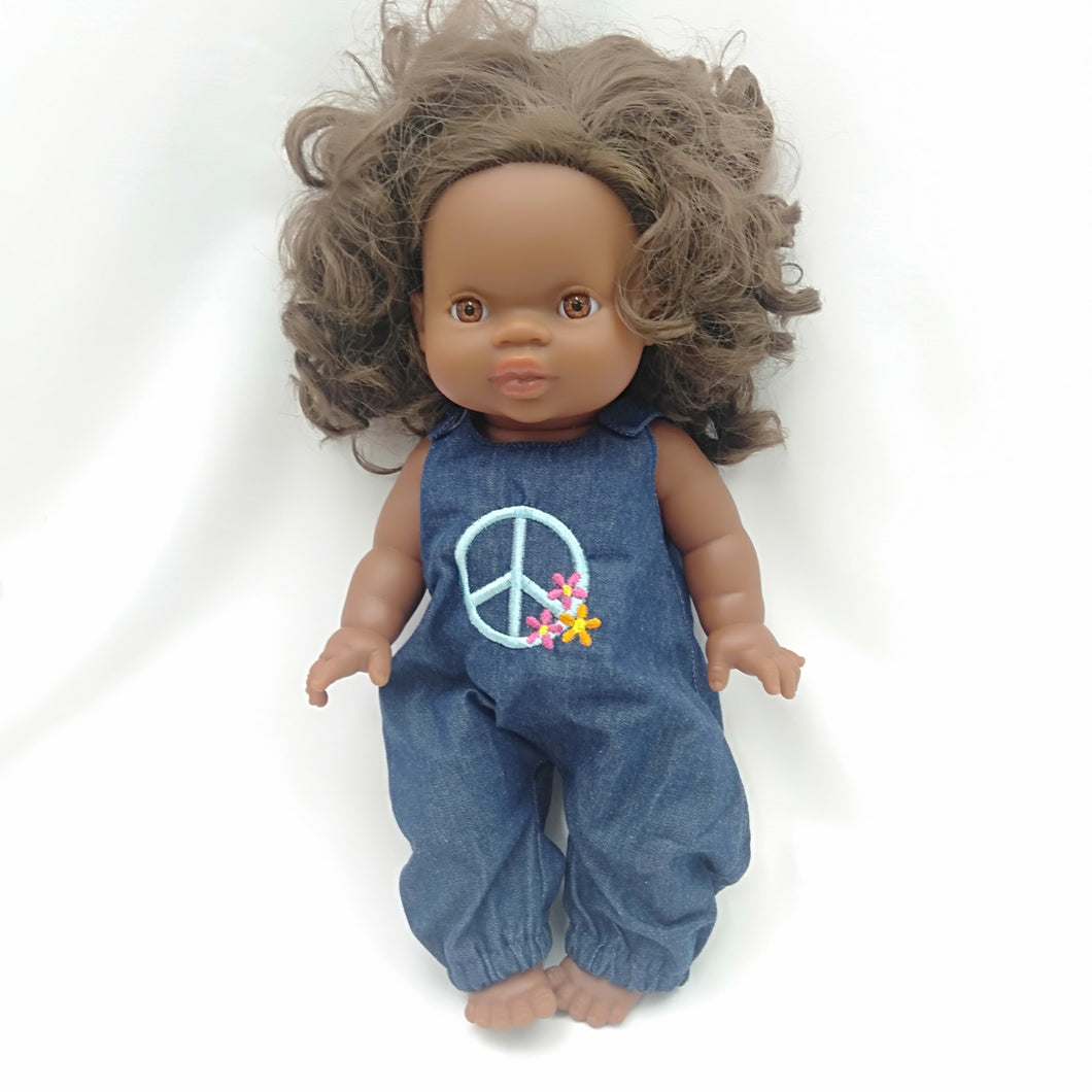 Peace Rompers Miniland 38cm Doll 34cm Dolls Paola Reina Gordis, Minikane, Mini Colettos